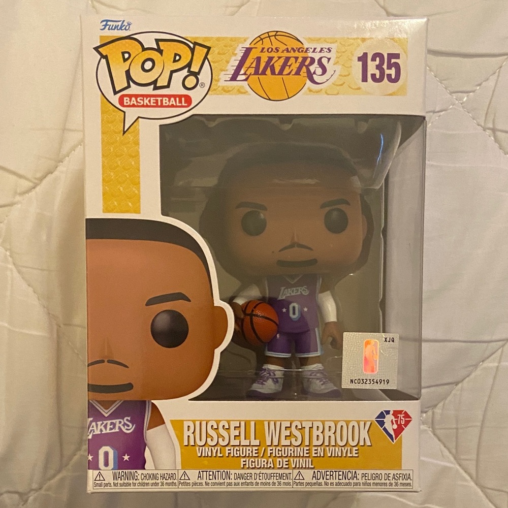 Funko Pop! Basketball Russell Westbrook of Los‎ Angeles Lakers